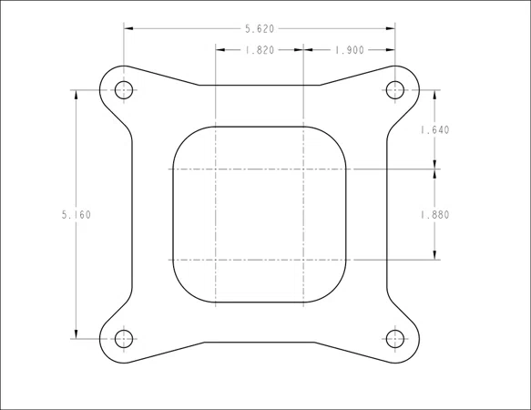 750 CFM - 4150 - Vacuum Secondaries - Gold Dichromate - Gasoline 0-9015-2